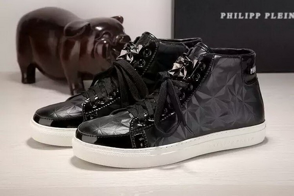 PhiliPP Plein High-Top Fashion Men Shoes--060